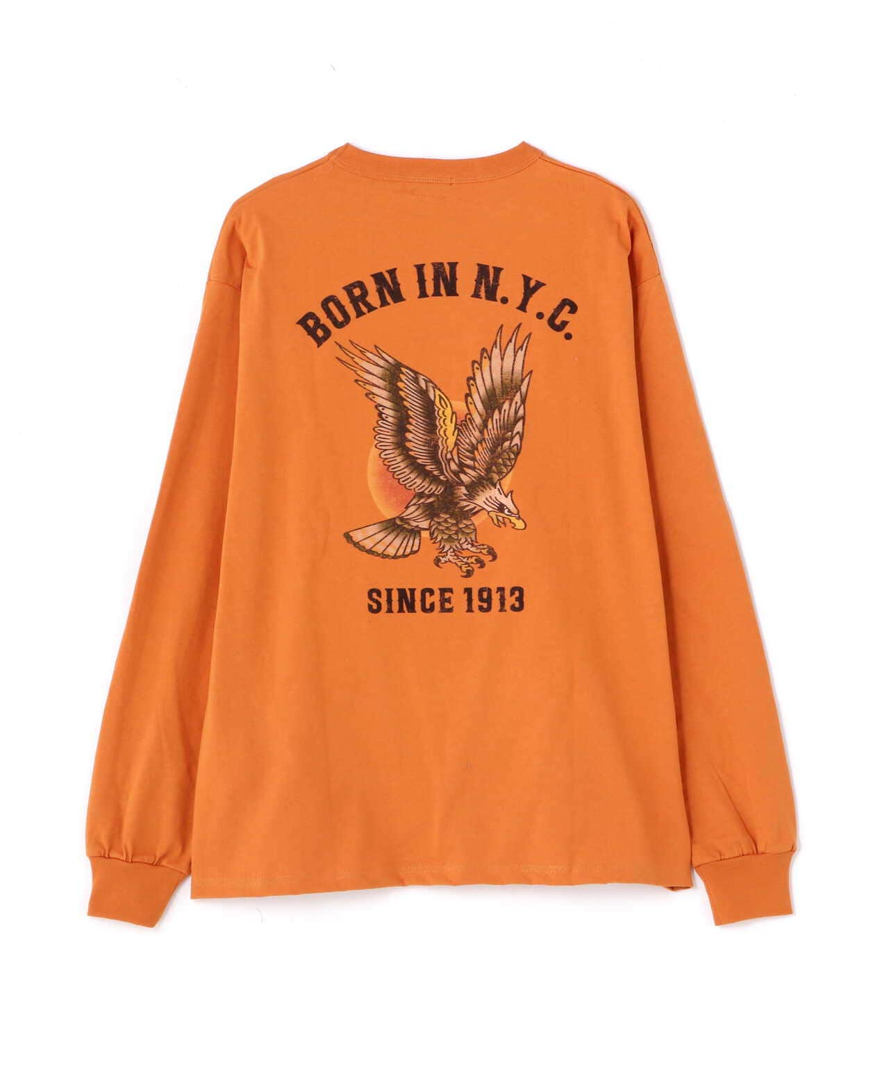 WEB LIMITED】LS T-SHIRT AMERICAN TRADE EAGLE/アメリカントラッド