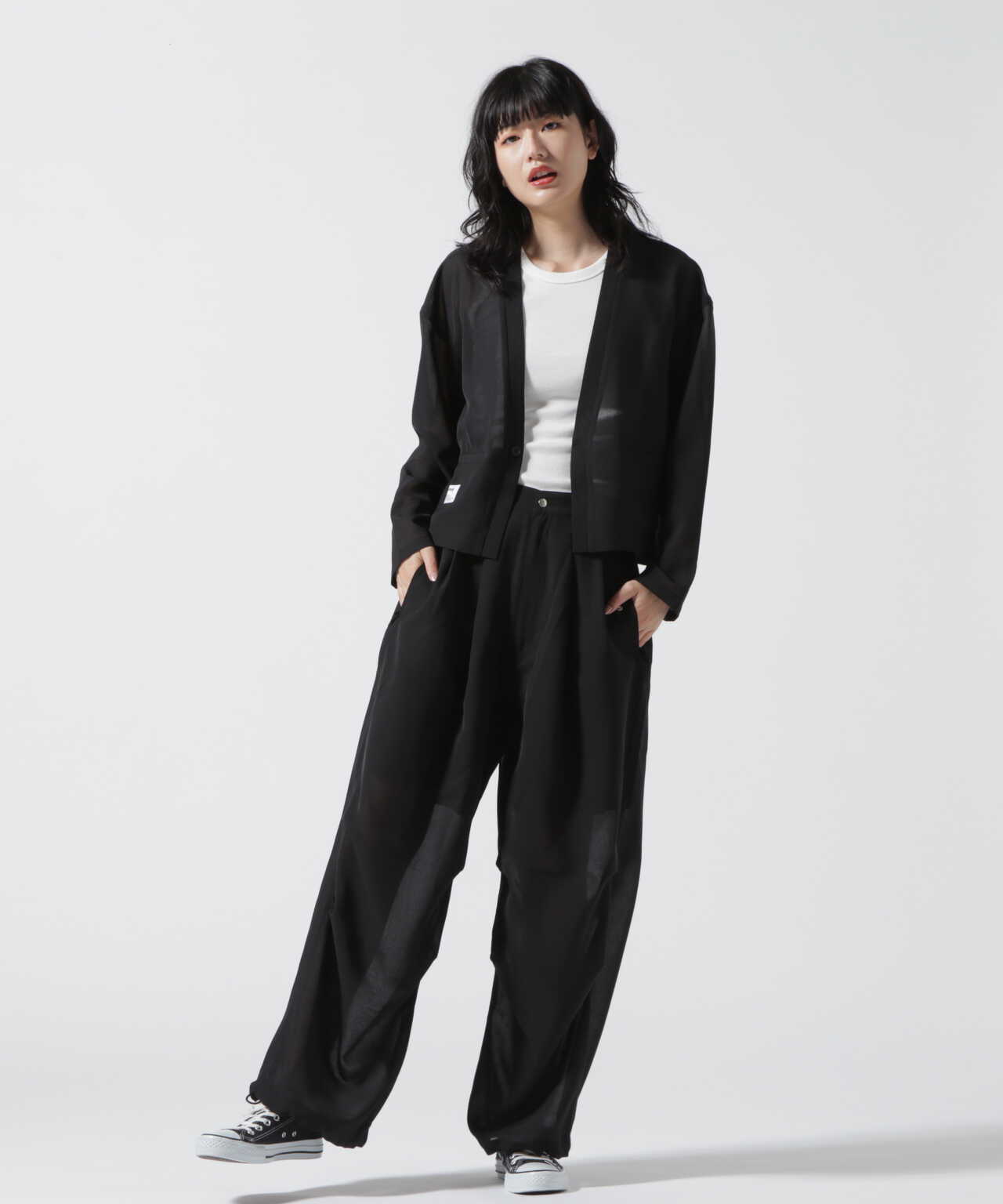 Women's】CHIFFON CARDIGAN/シフォンカーディガン | Schott ( ショット