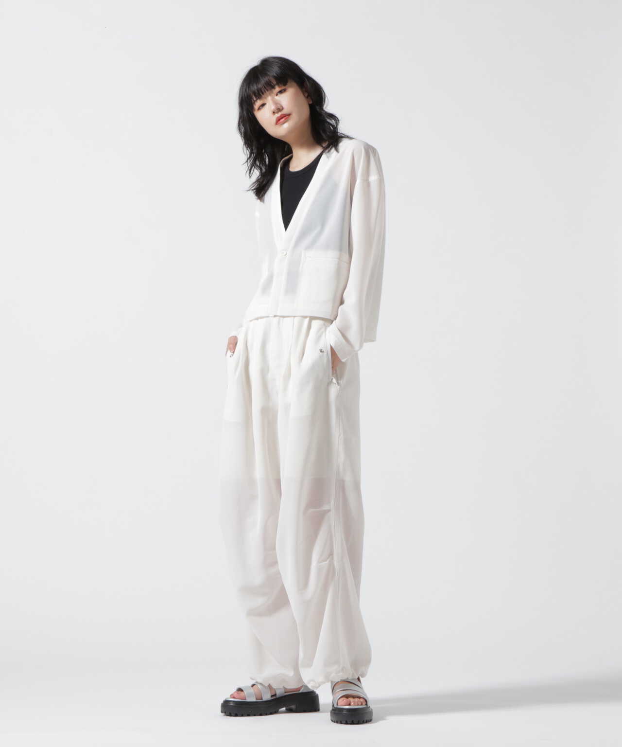 Women's】CHIFFON CARDIGAN/シフォンカーディガン | Schott ( ショット