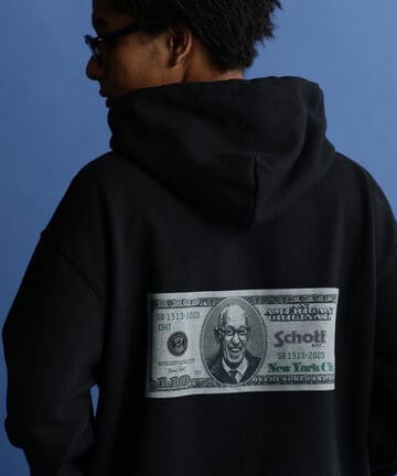 HOODED SWEAT ”110th. Note”/”110周年紙幣”パーカー