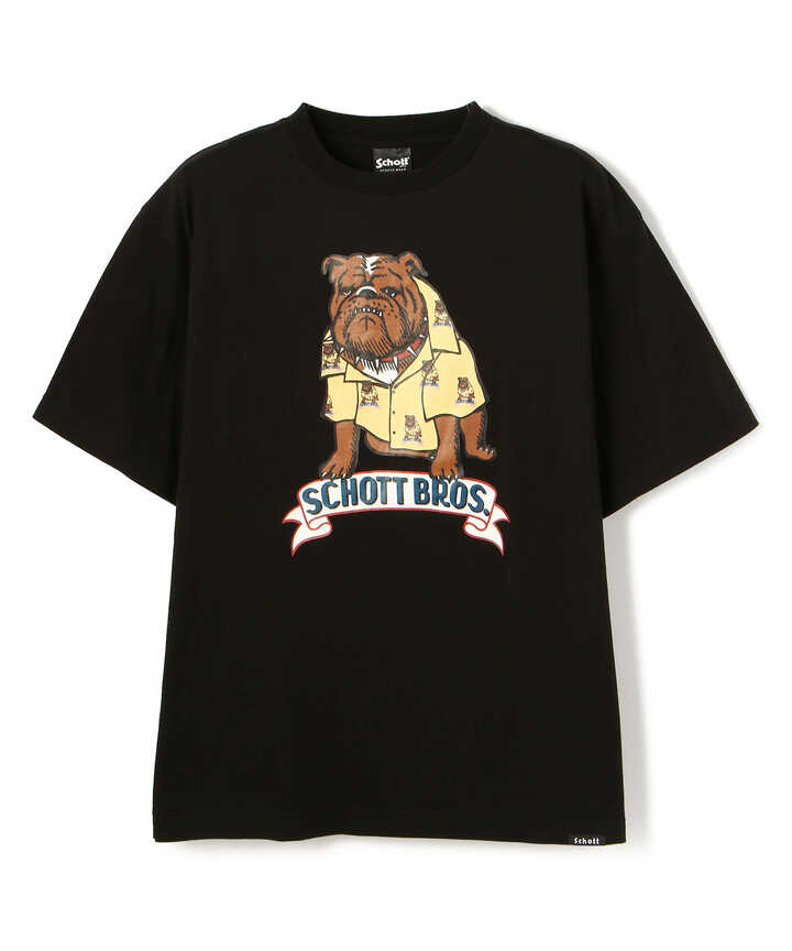 BULLDOG T-SHIRT/ブルドッグ Tシャツ | Schott ( ショット ) | US