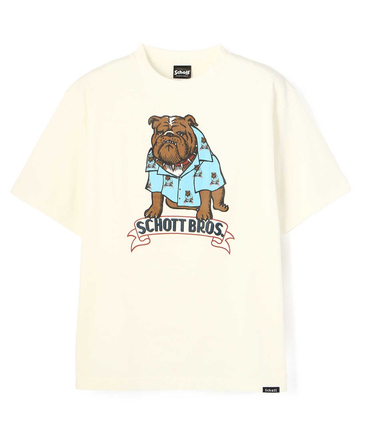 BULLDOG T-SHIRT/ブルドッグ Tシャツ | Schott ( ショット ) | US