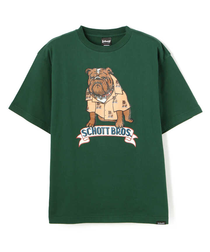 BULLDOG T-SHIRT/ブルドッグ Tシャツ | Schott ( ショット ) | US