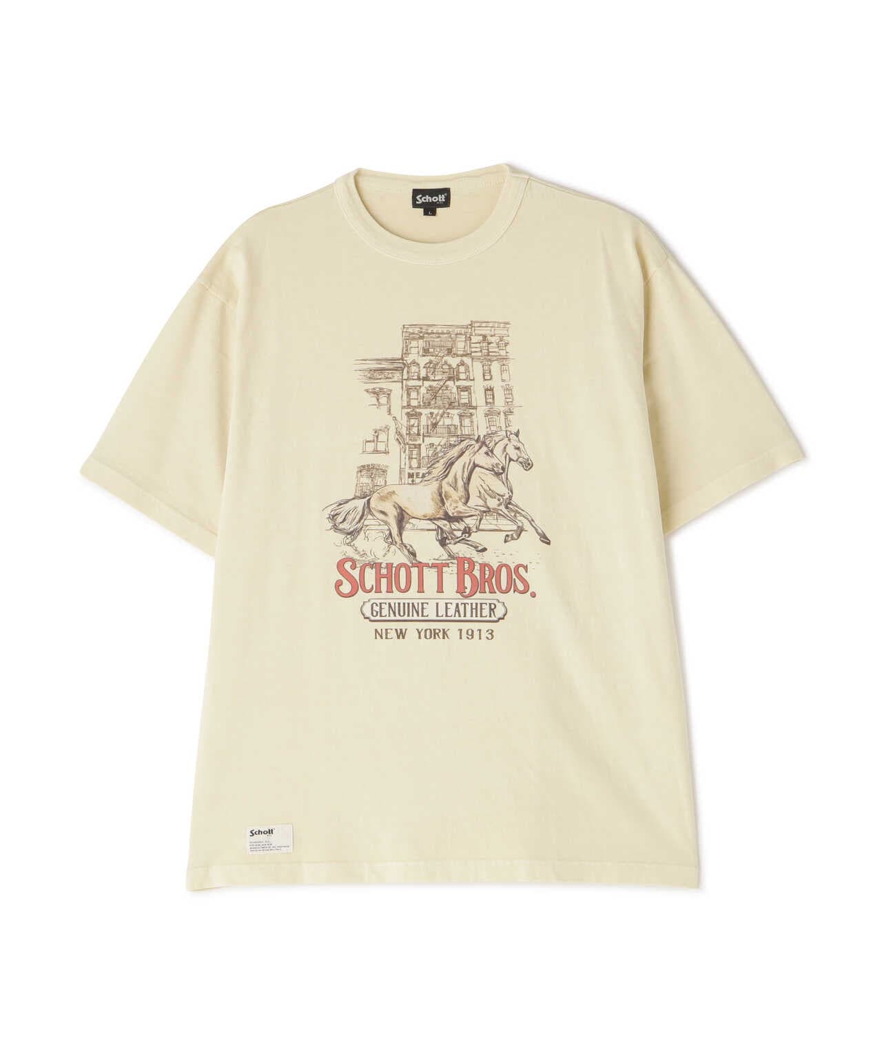 S/S T-SHIRT "HORSE IN NEW YORK"