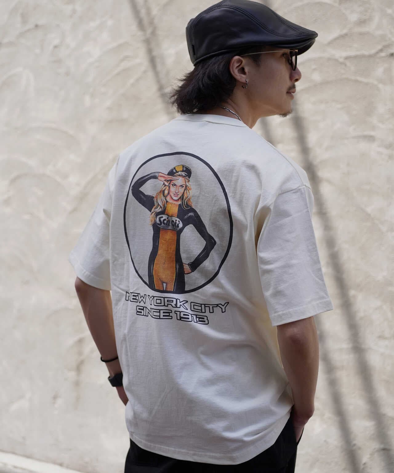 S/S T-SHIRT "PIN-UP"/半袖Tシャツ "ピンナップ"