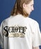 S/S HENLEY NECK T-SHIRT "EMBROIDERED SCHOTT"/ヘンリーネック刺繍Tシャツ