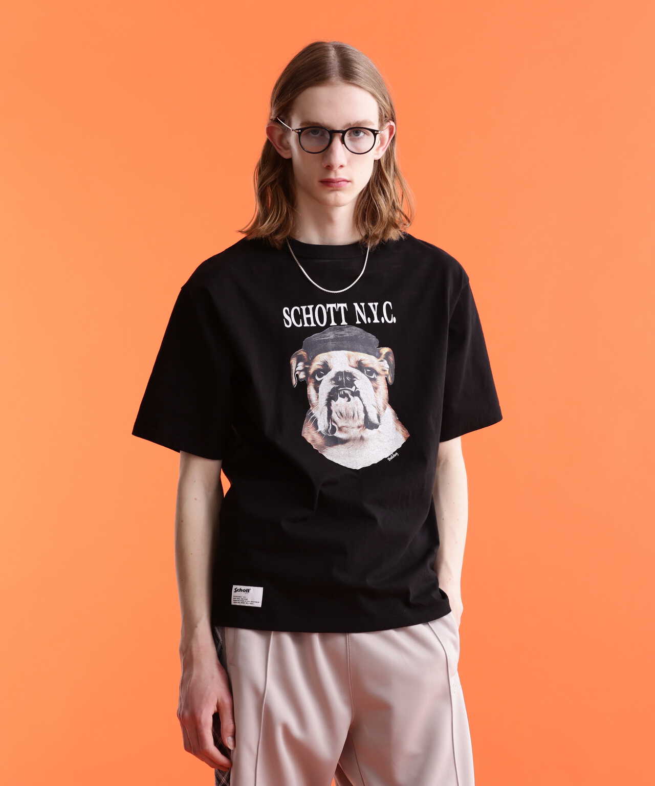 S/S T-SHIRT "BULLDOG"/半袖Tシャツ"ブルドッグ"