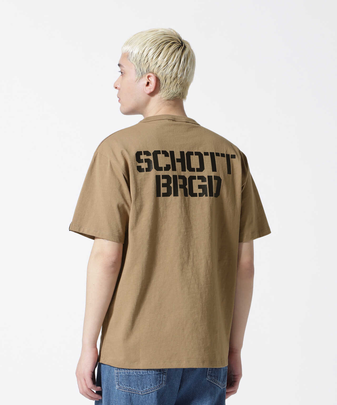 xBASS BRIGADE/バスブリゲード/T-SHIRT/Tシャツ | Schott ( ショット 