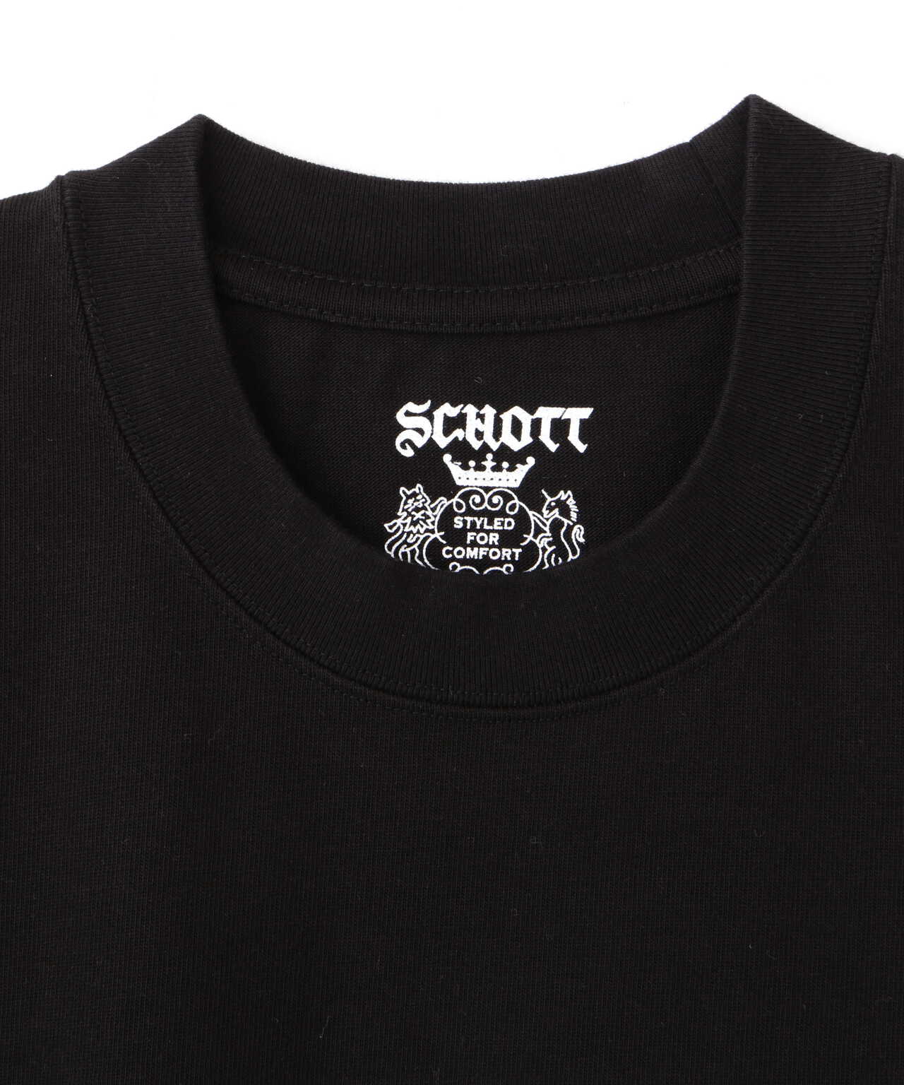 直営限定/SUVIN COTTON T-SHIRT/スヴィン コットン Tシャツ | Schott