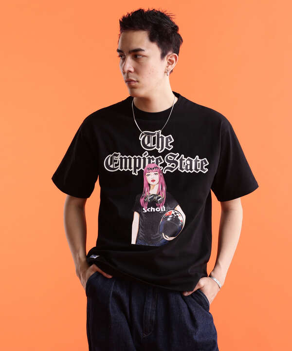 【WEB LIMITED】T-SHIRT EMPIRE STATE GIRL/Tシャツ "エンパイアステイト ガール"