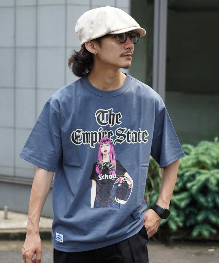【WEB LIMITED】T-SHIRT EMPIRE STATE GIRL/Tシャツ ”エンパイアステイト ガール”