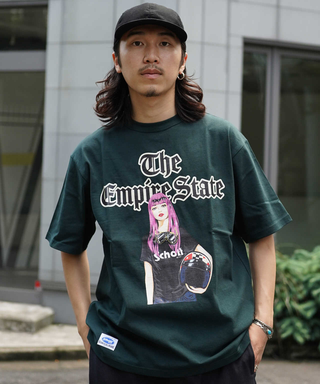 WEB LIMITED】T-SHIRT EMPIRE STATE GIRL/Tシャツ 