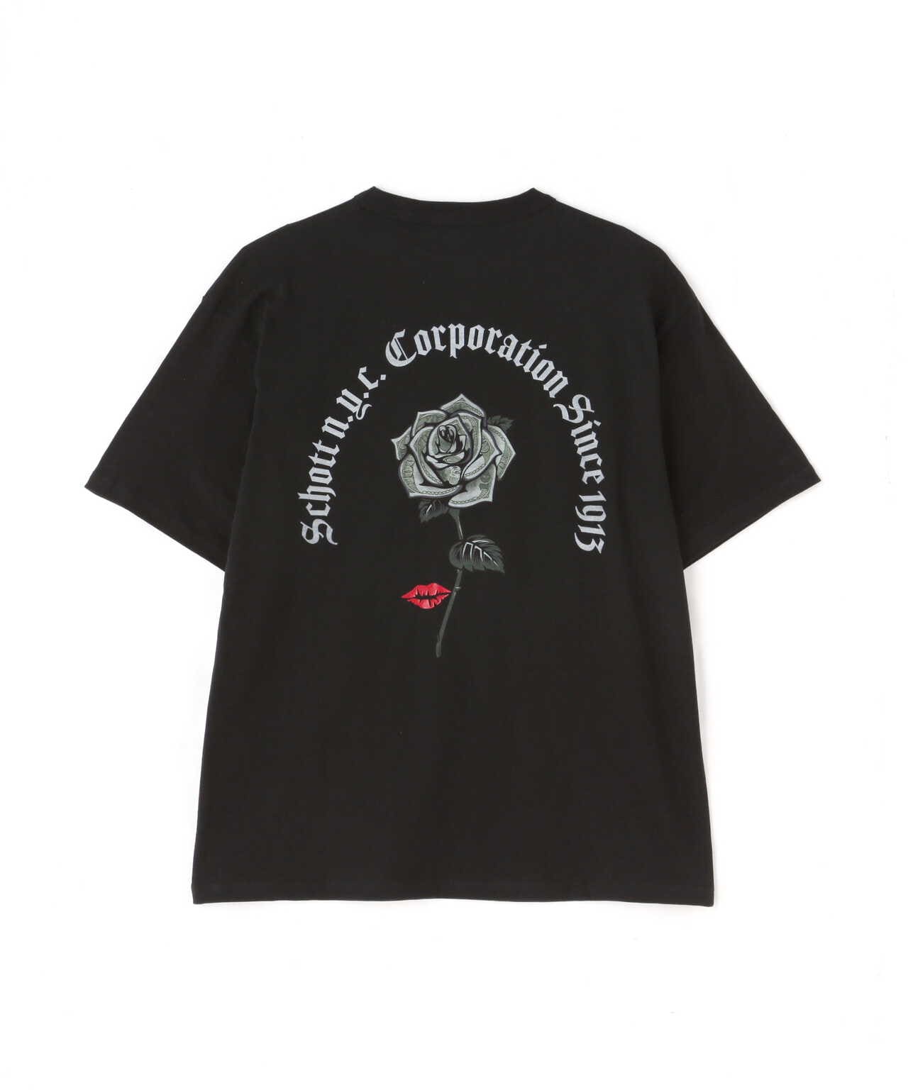 WEB LIMITED】T-SHIRT DOLLER ROSE/Tシャツ 