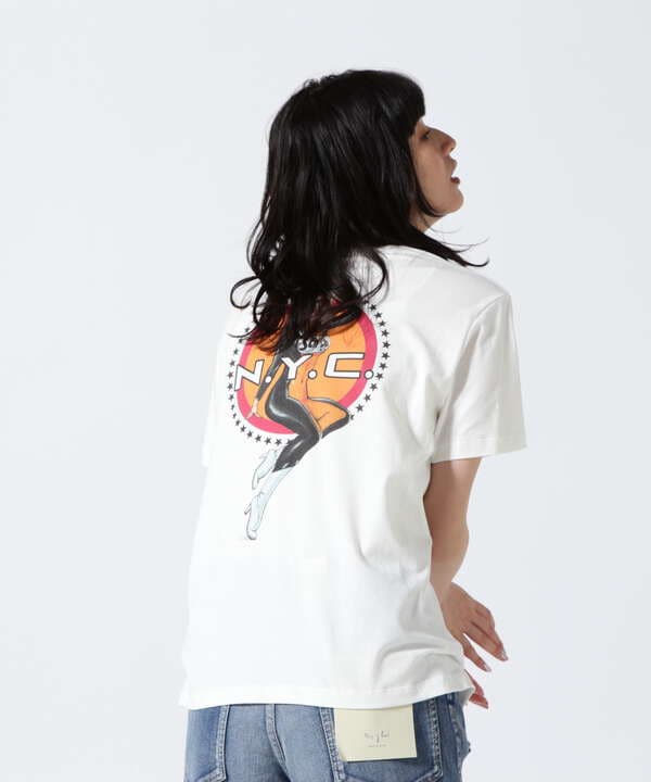 Women's/SS T-SHIRT PINN-UP/ピンナップガール Tシャツ