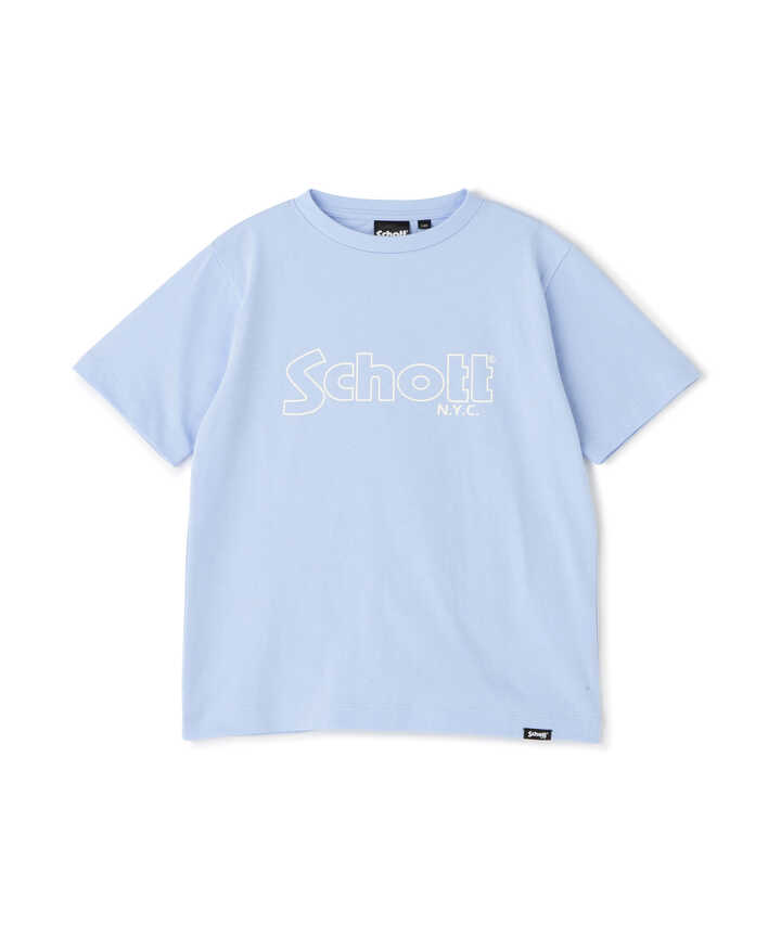 【KID'S】 SS T-SHIRT BASIC LOGO/ベーシックロゴ Tシャツ（7823134952） | SCHOTT ( ショット ...