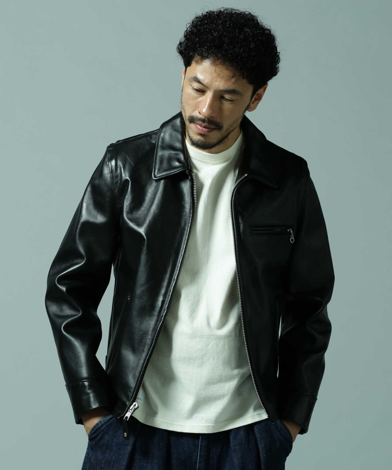 ショット SCHOTT　103US トラッカージャケット肩幅39㎝