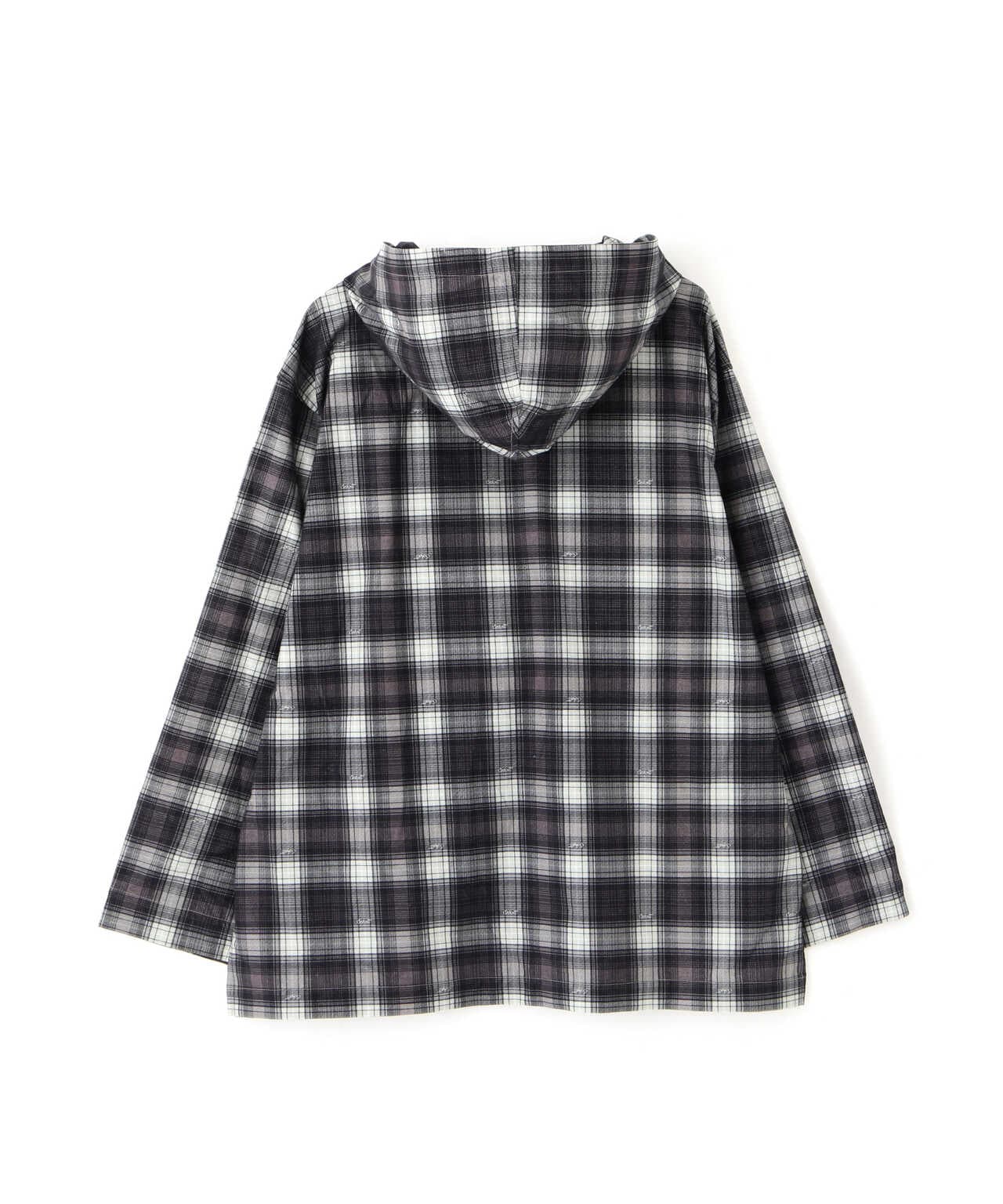 BAJA HOODED OMBRE NEL SHIRT/バハフーディー オンブレネルシャツ