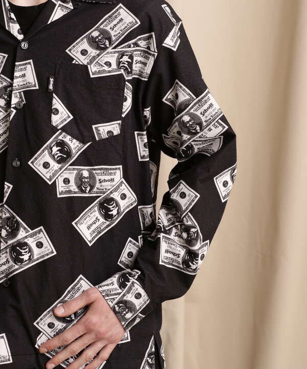 LS NEL SHIRT $110 PATTENED/$110パターン ネルシャツ