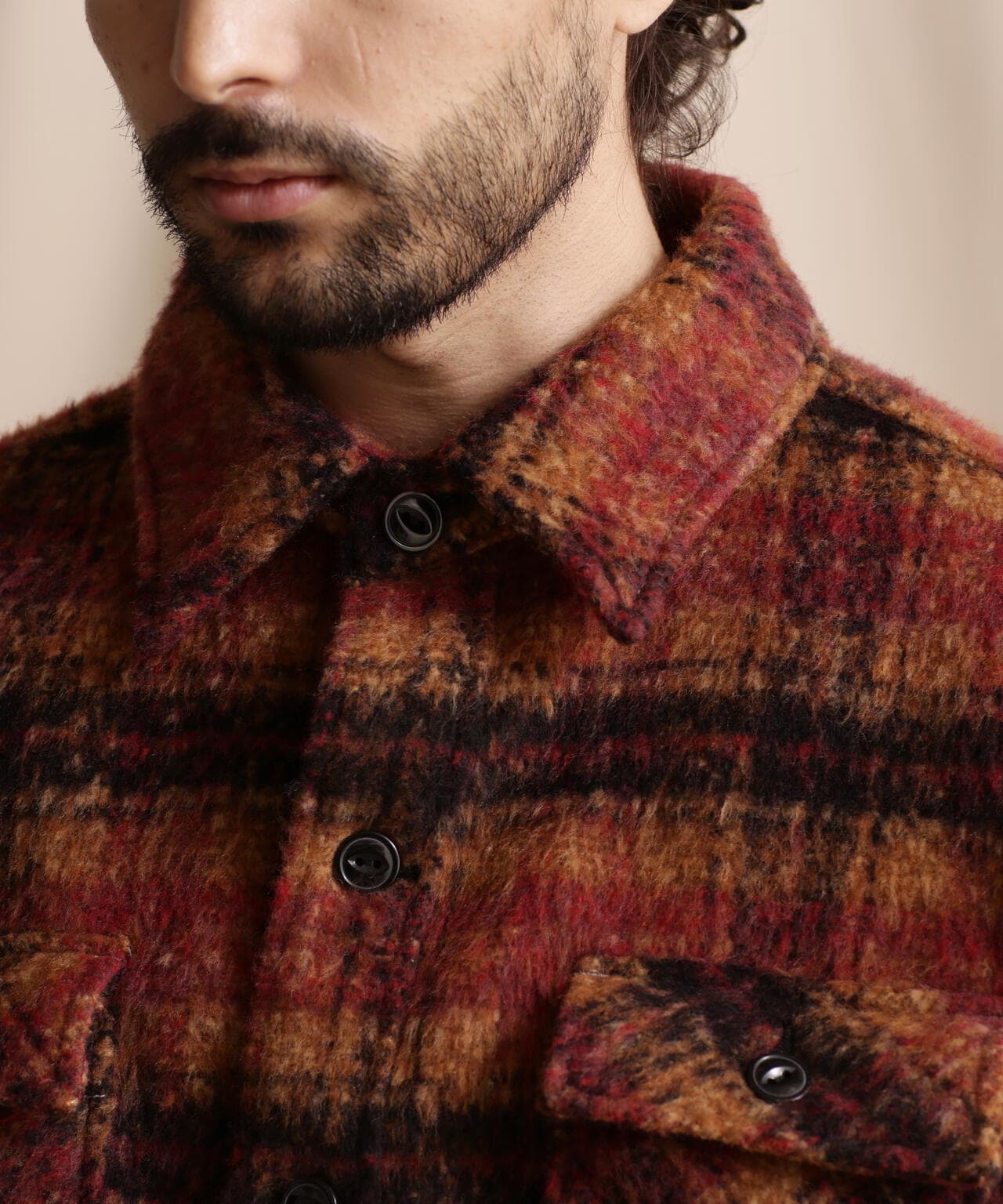 WEB LIMITED/SHAGGY PLAID SHIRT/シャギー チェックシャツ | Schott