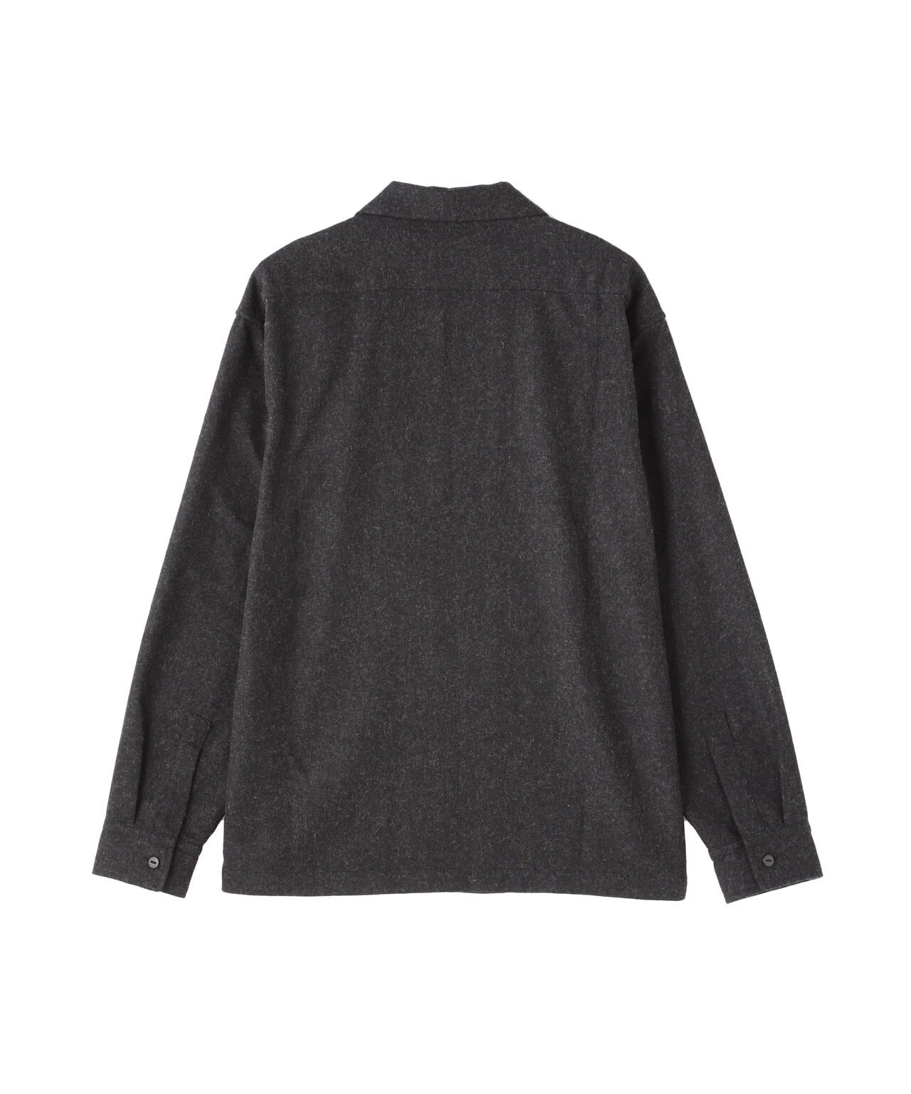 LINE 2TONE L/S WOOL SHIRT/ライン2トーン ウールシャツ | Schott