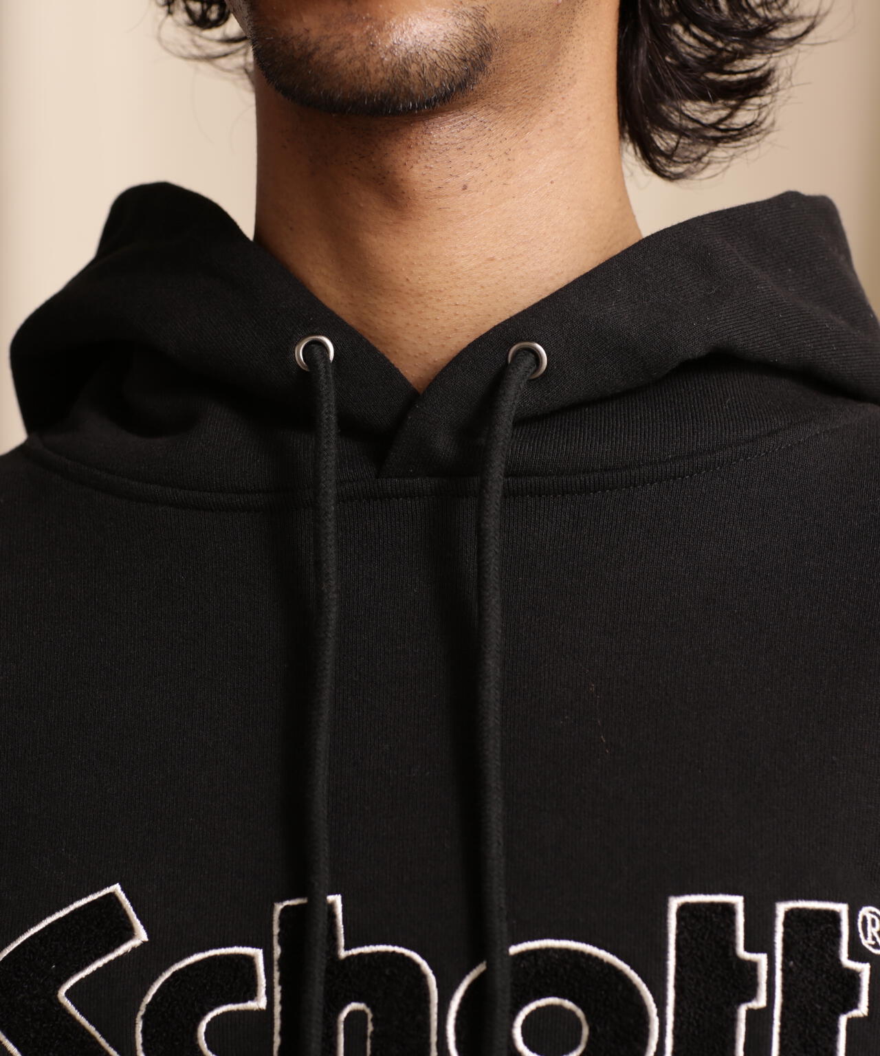 HOODED SWEAT SHENEEL LOGO /シニールロゴ パーカー | Schott