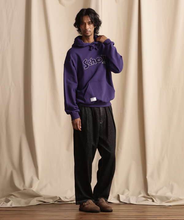 HOODED SWEAT SHENEEL LOGO /シニールロゴ パーカー