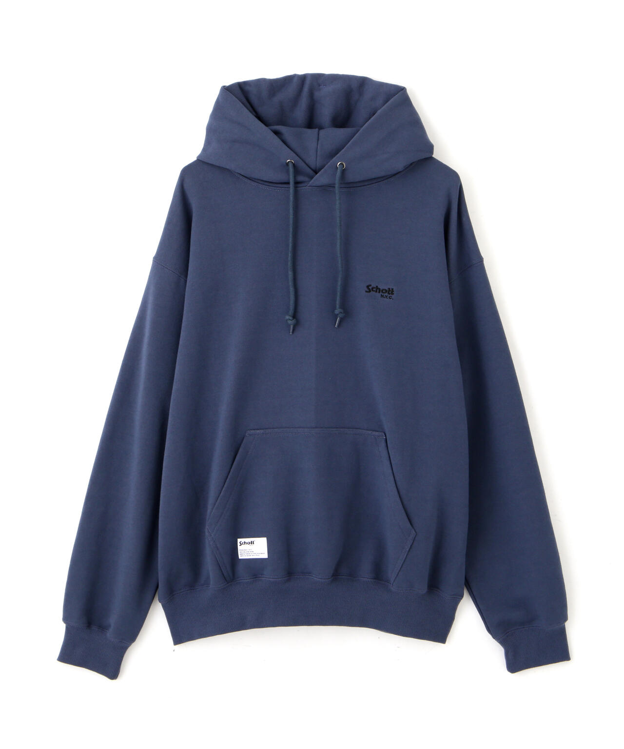 HOODED SWEAT N.Y. MAP /ニューヨークマップ パーカー | Schott