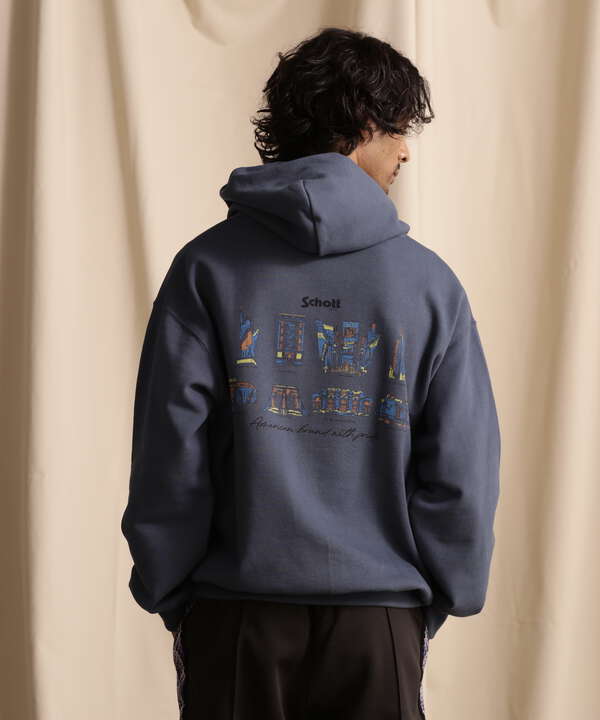 HOODED SWEAT N.Y. MAP /ニューヨークマップ パーカー（7823231003