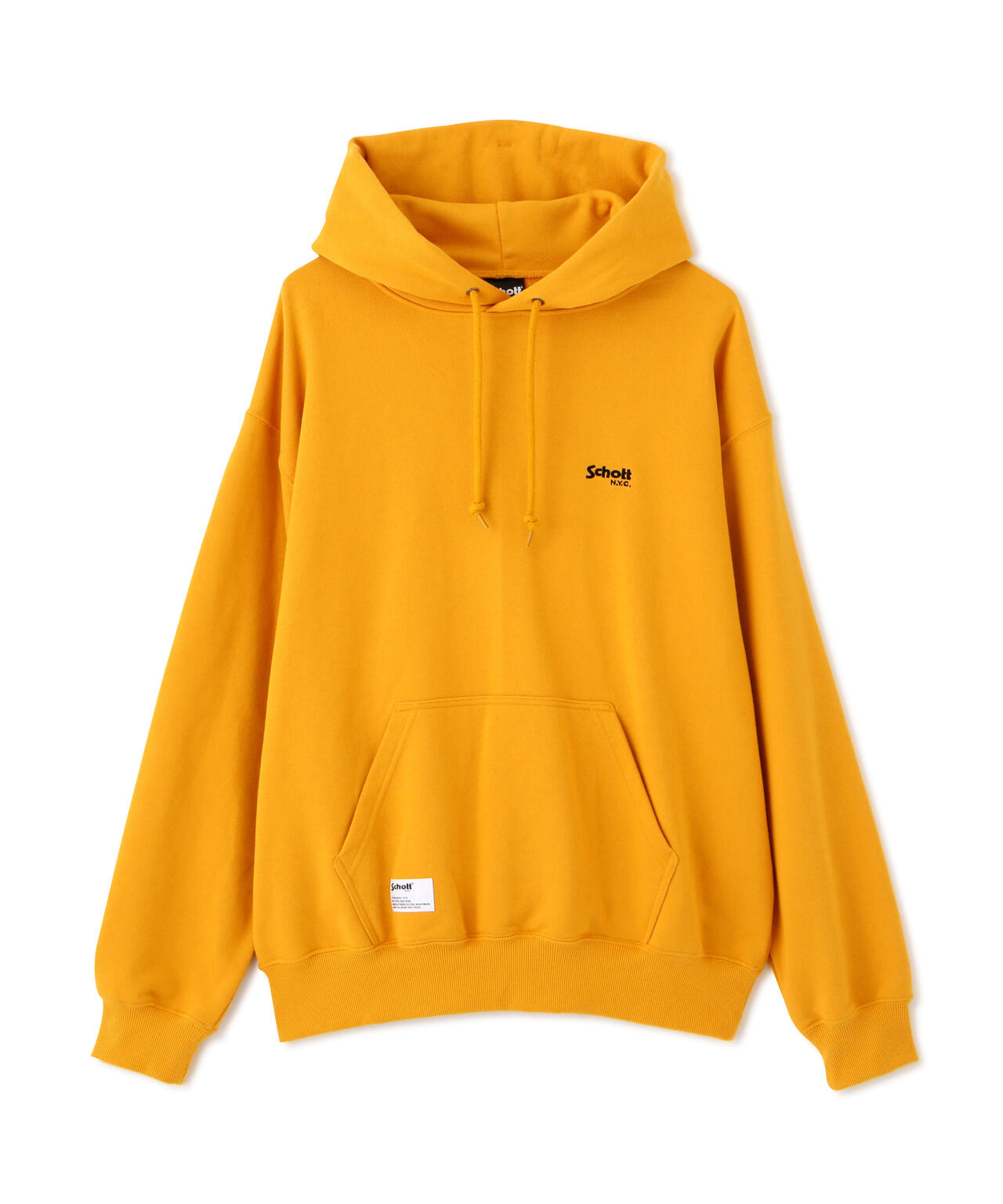 HOODED SWEAT N.Y. MAP /ニューヨークマップ パーカー | Schott 