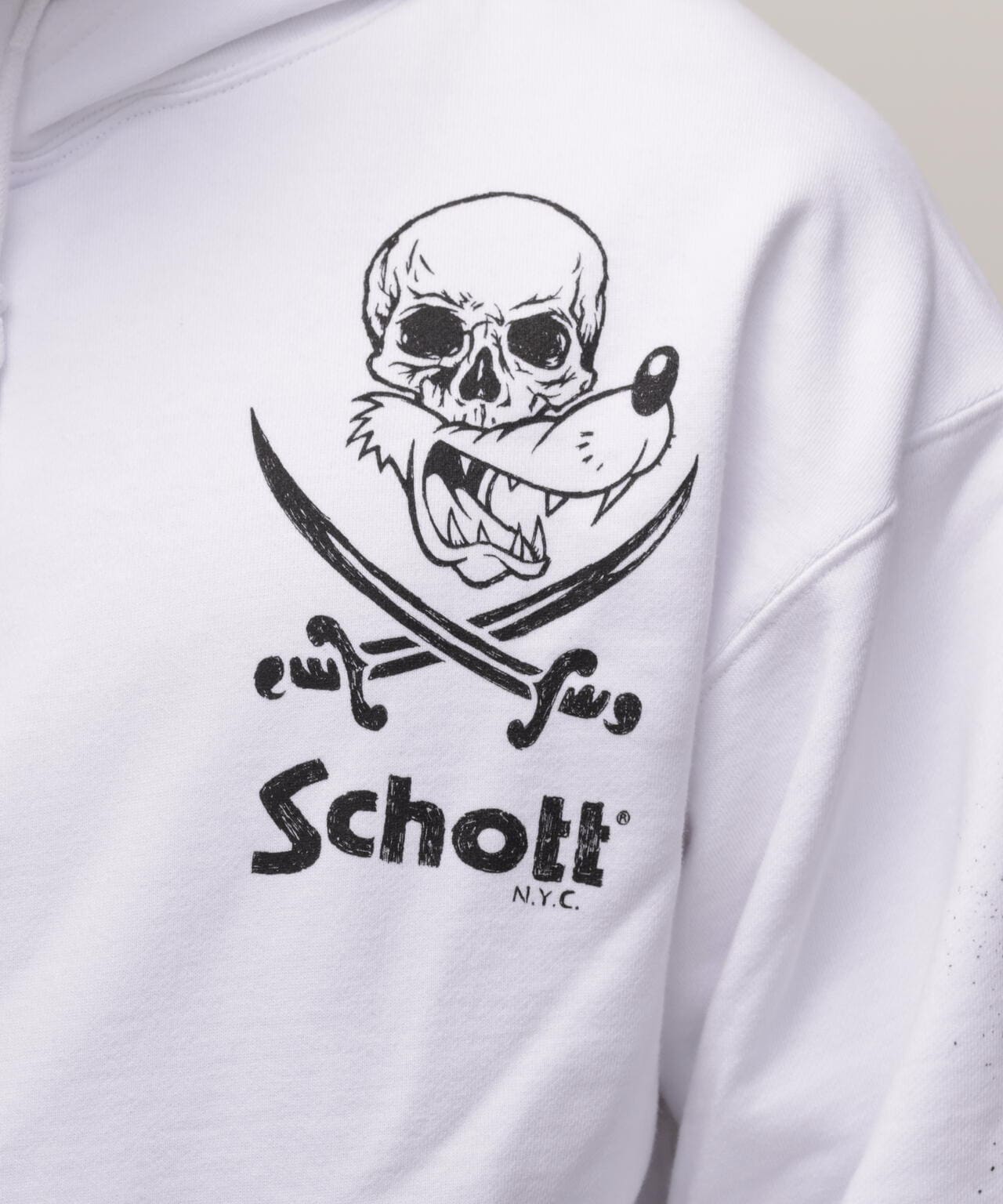 Schott NH KOSTAS SEREMETIS/HOODED SWEAT