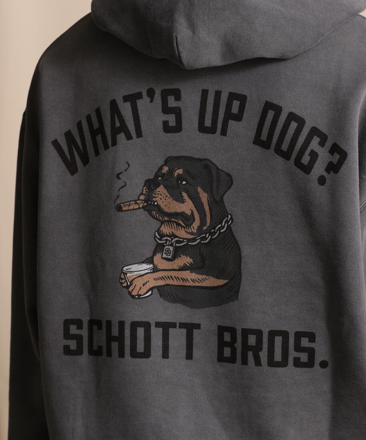 WEB LIMITED/HOODED SWEAT CHILL ROTTWEILER/チル ロット