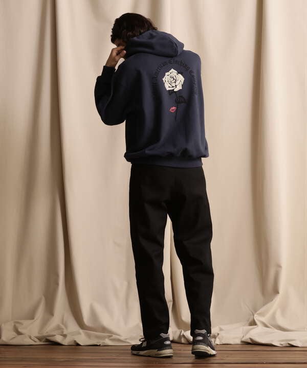 WEB LIMITED/HOODED SWEAT DOLLER ROSE/ダラーローズ パーカー