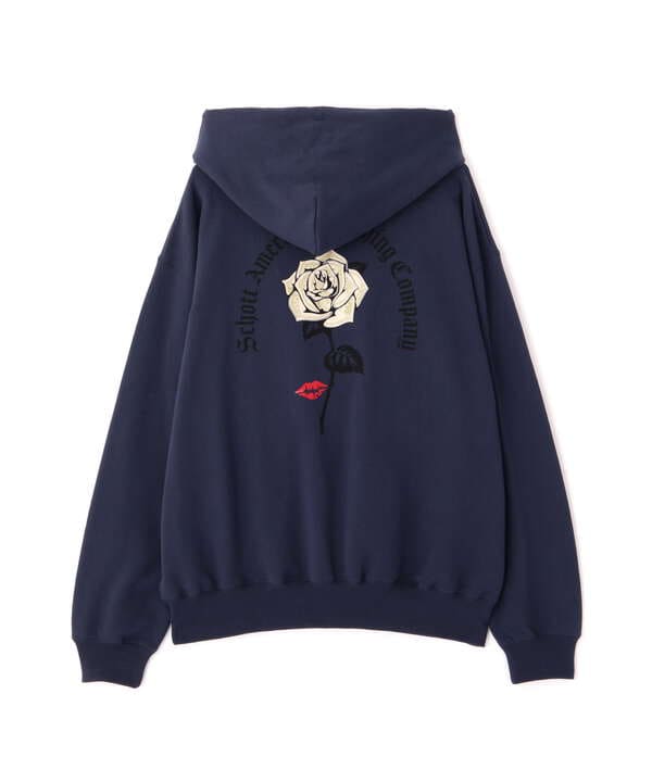 WEB LIMITED/HOODED SWEAT DOLLER ROSE/ダラーローズ パーカー