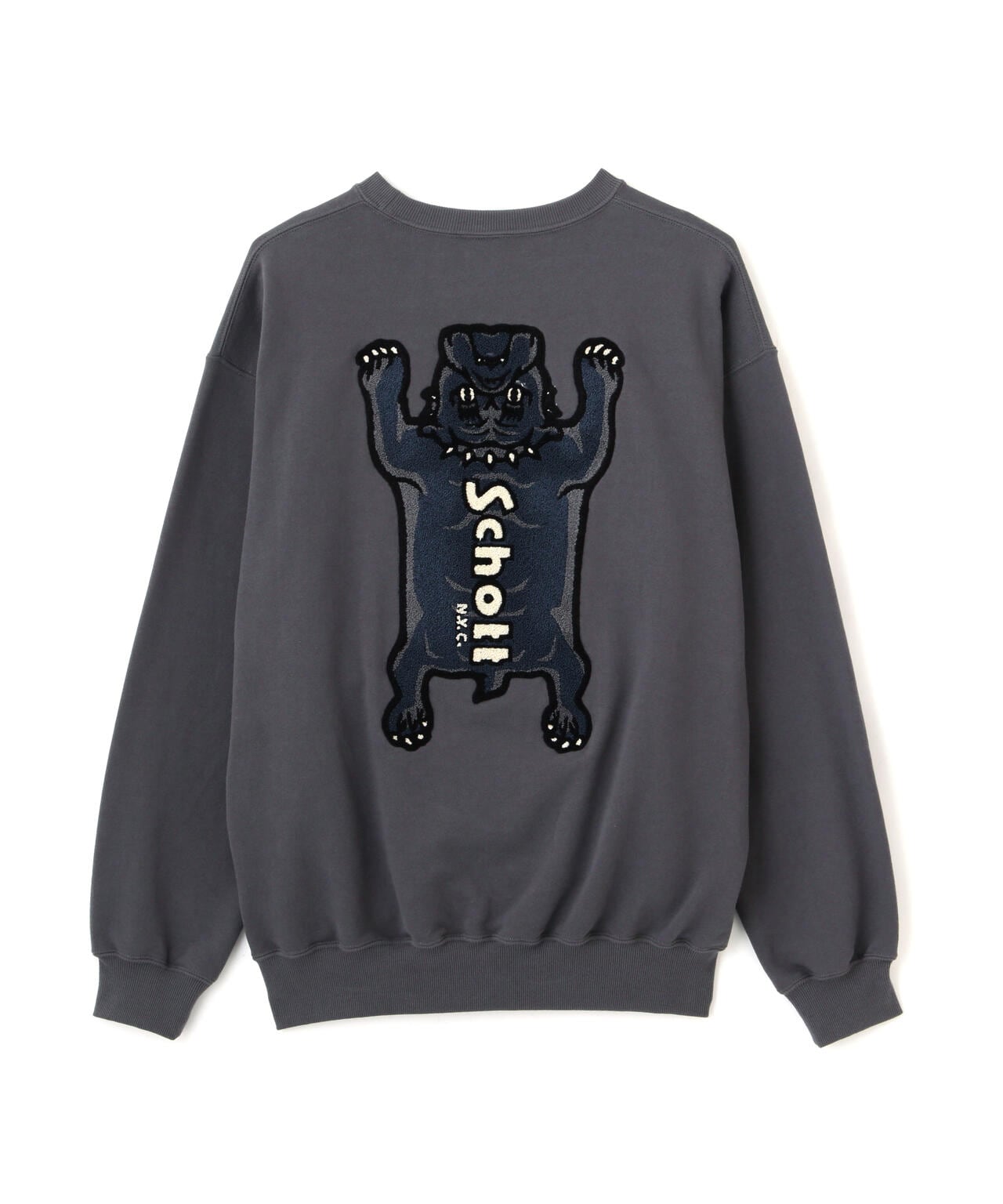 CREW SWEAT TIBETAN BULLDOG/クルーネックスウェット チベタン