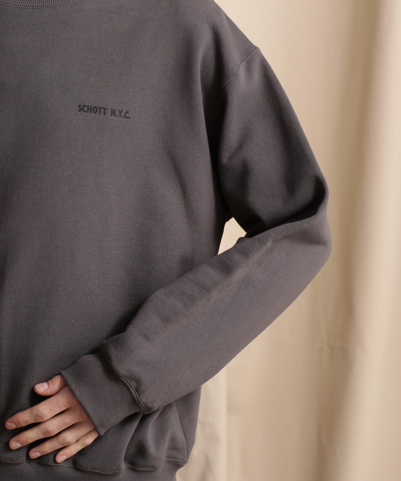 CREW SWEAT RIPS/クルーネックスウェット リップス | Schott