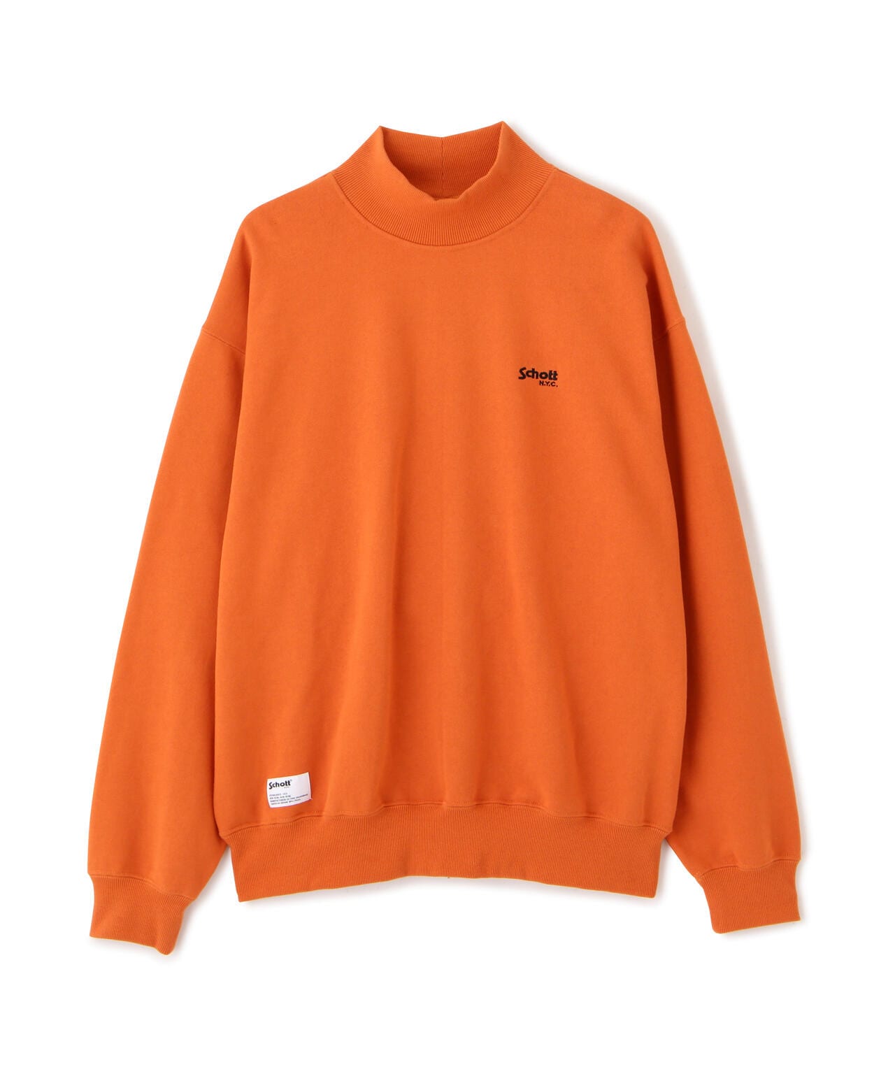 MOCK NECK SWEAT BASIC LOGO/モックネックスウェット ベーシックロゴ