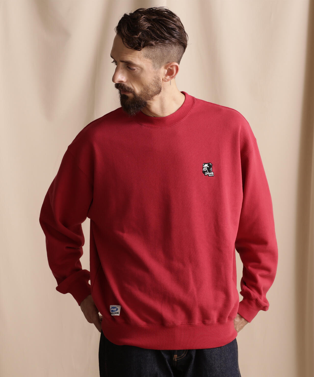 WEB LIMITED/SMALL BULL CREW SWEAT/スモール ブルドッグ クルー