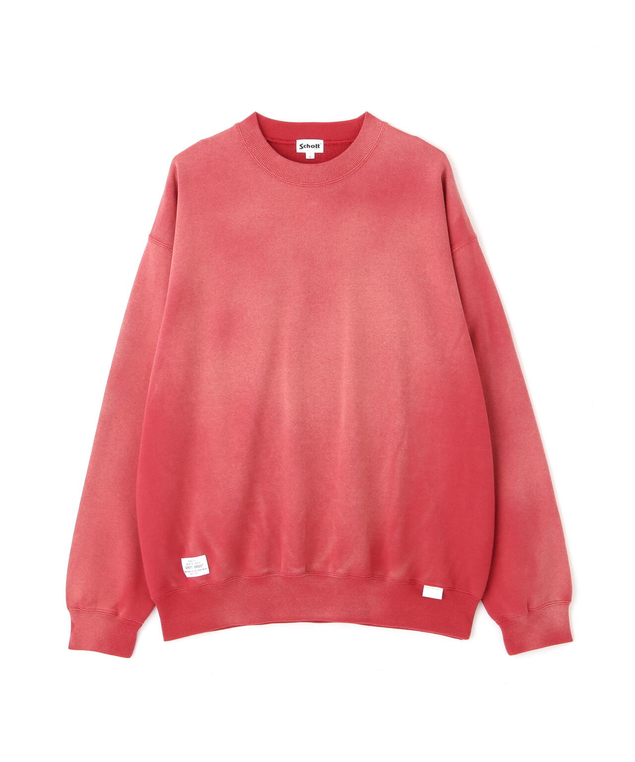 WEB LIMITED/BLANK FADE SWEAT/ブランクフェード スウェット | Schott