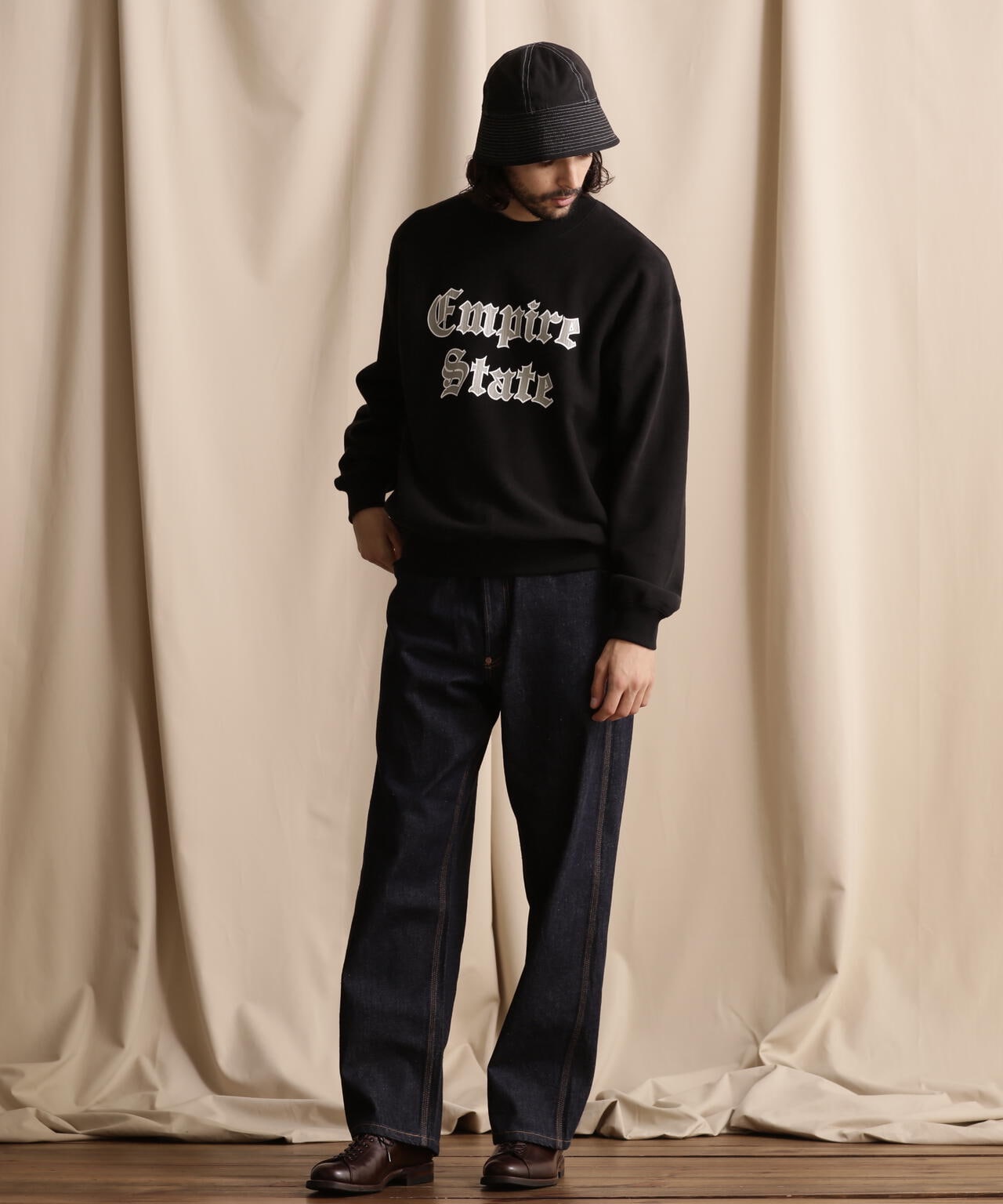 WEB LIMITED/LIMCREW SWEAT EMPIRE STATE/エンパイアステイト クルー