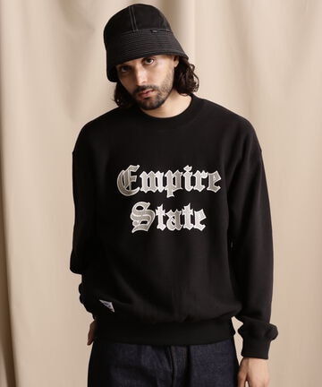 WEB LIMITED/LIMCREW SWEAT EMPIRE STATE/エンパイアステイト クルースウェット