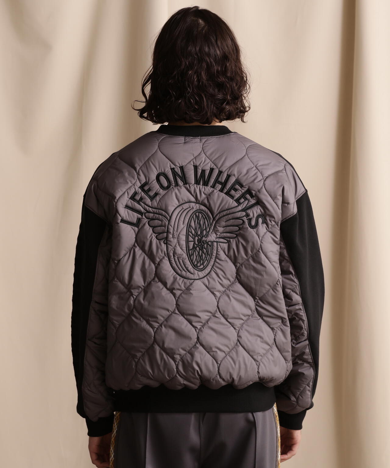 WEB LIMITED/BACK QUILTED SWEAT/バック キルティング スウェット