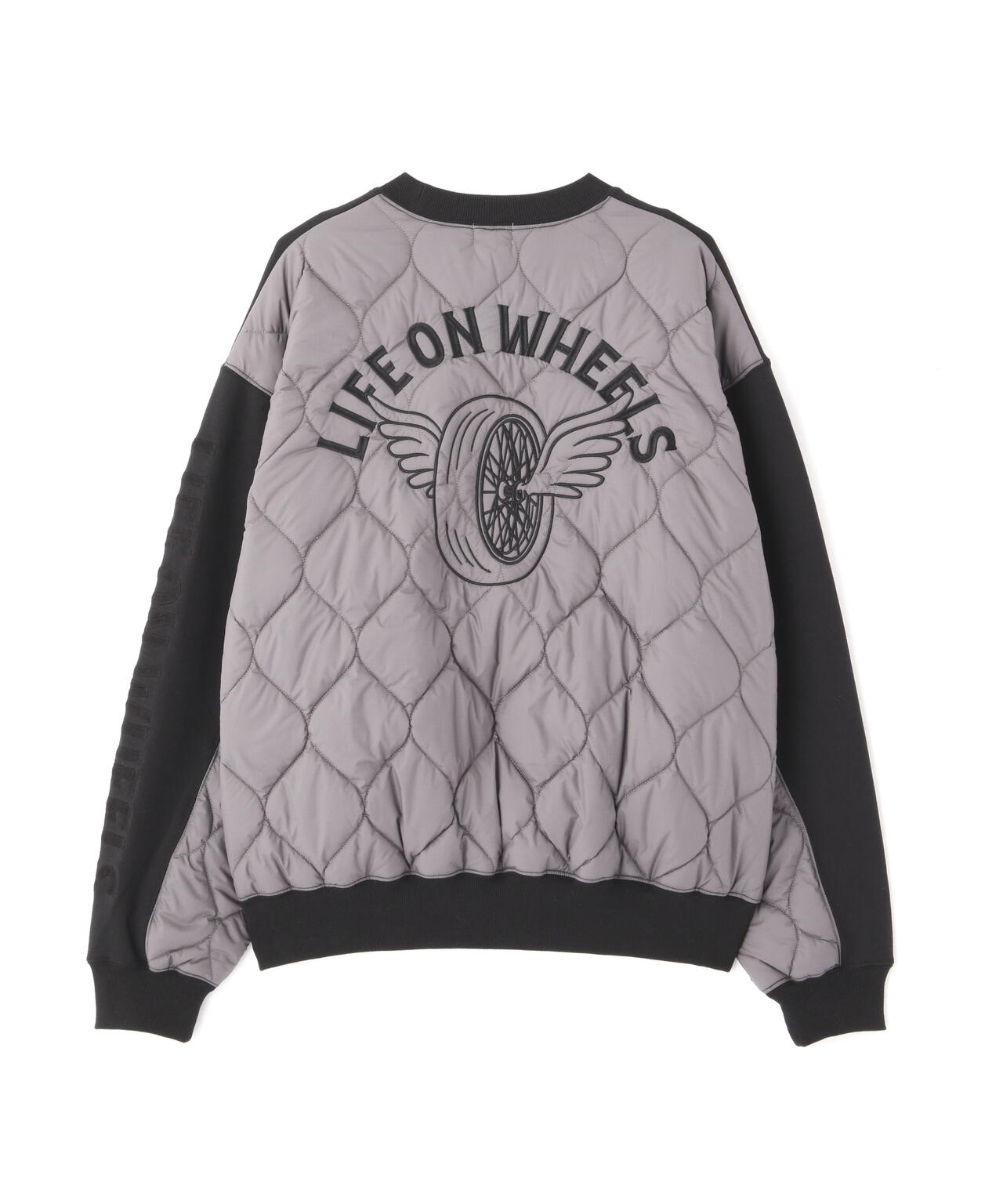 WEB LIMITED/BACK QUILTED SWEAT/バック キルティング スウェット