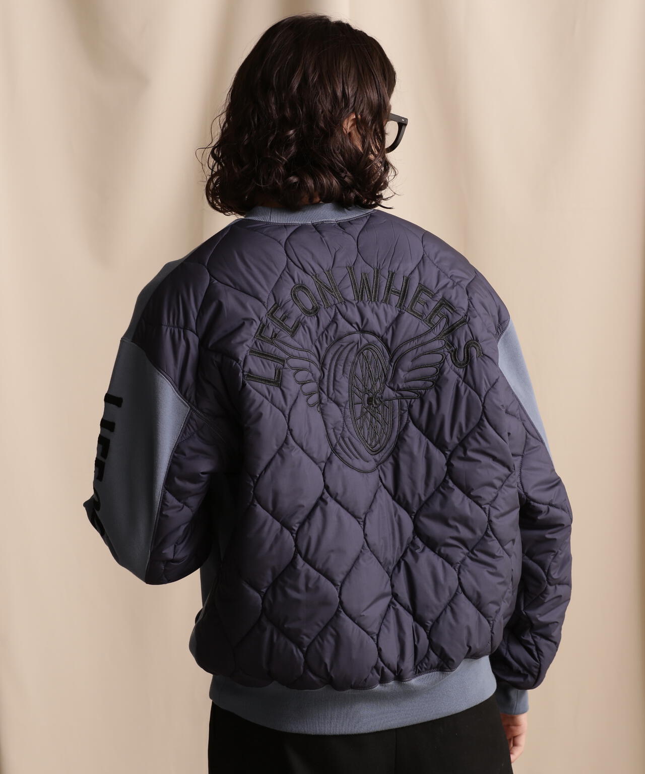 WEB LIMITED/BACK QUILTED SWEAT/バック キルティング スウェット