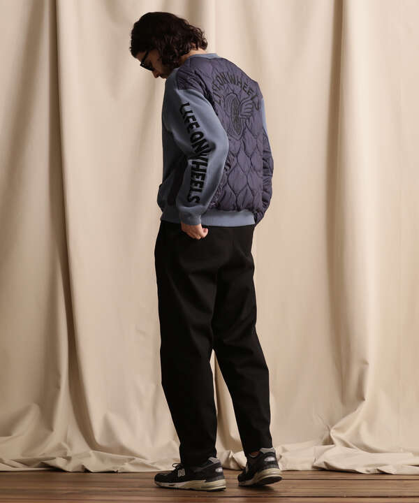 WEB LIMITED/BACK QUILTED SWEAT/バック キルティング スウェット