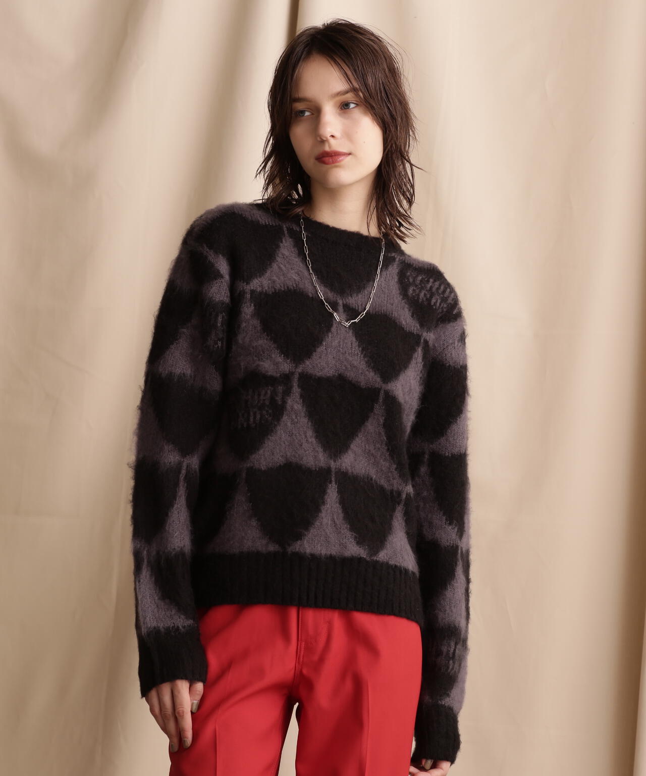 SHAGGY KNIT SWEATER PERFECTO/シャギーニット セーター パーフェクト