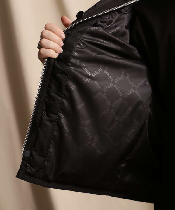 QUILTED LINNER LEATHER JACKET/キルティングライナー レザー