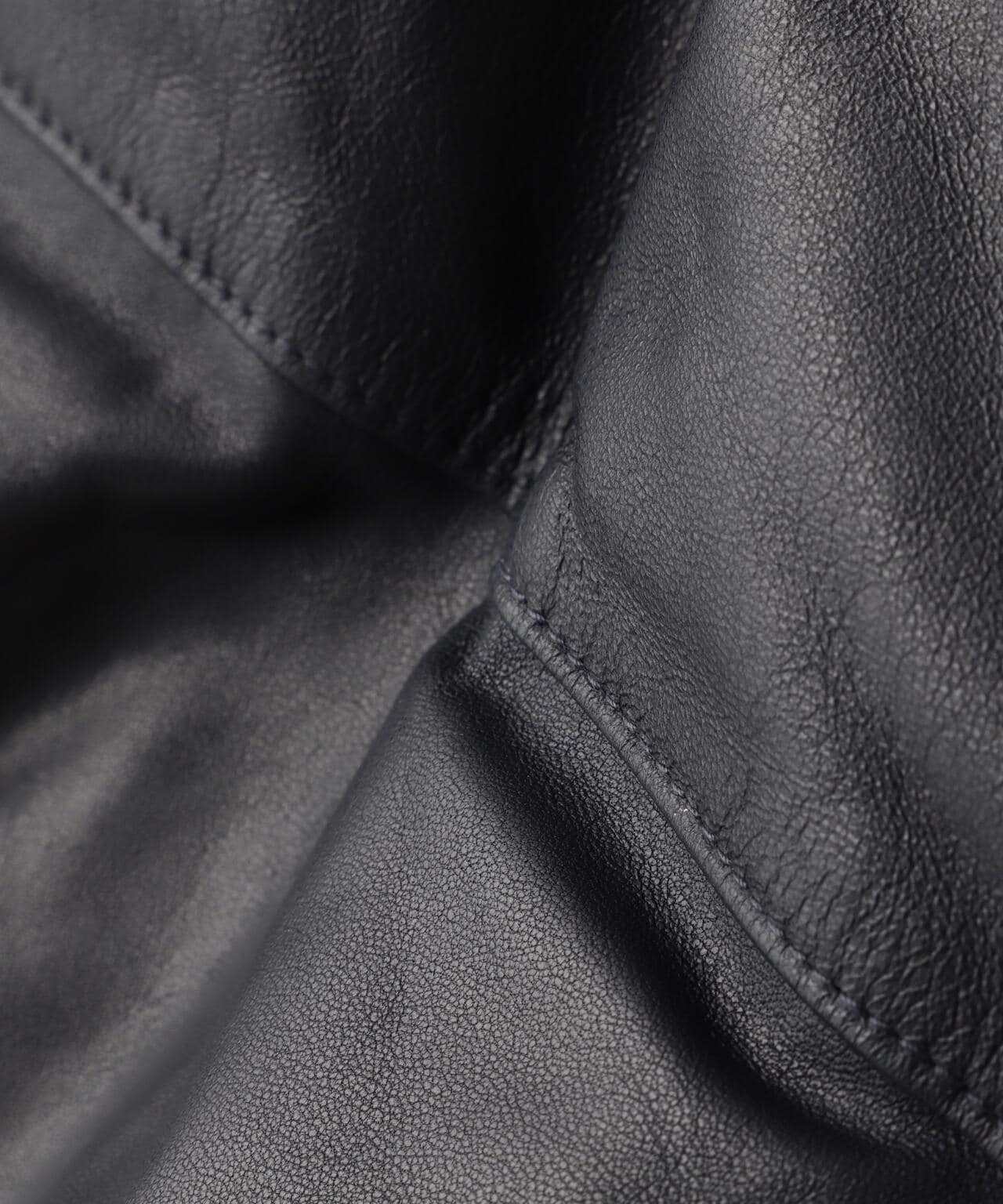 Schott NH/LEATHER HOODED JACKET