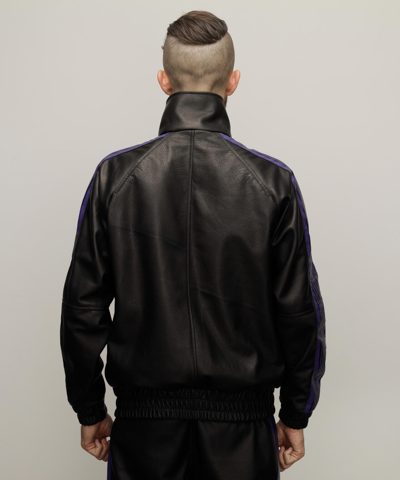 NEEDLES/×ニードルス/LEATHER TRACK JACKET/レザー トラックジャケット