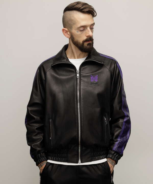 NEEDLES/×ニードルス/LEATHER TRACK JACKET/レザー トラックジャケット（7823250115） | SCHOTT (  ショット ) | 【公式】通販 MIX.Tokyo