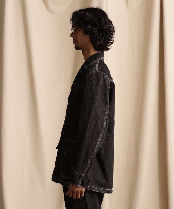 NEP BLACK DENIM WESTERN JACKET/ネップブラックデニム ウエスタンジャケット